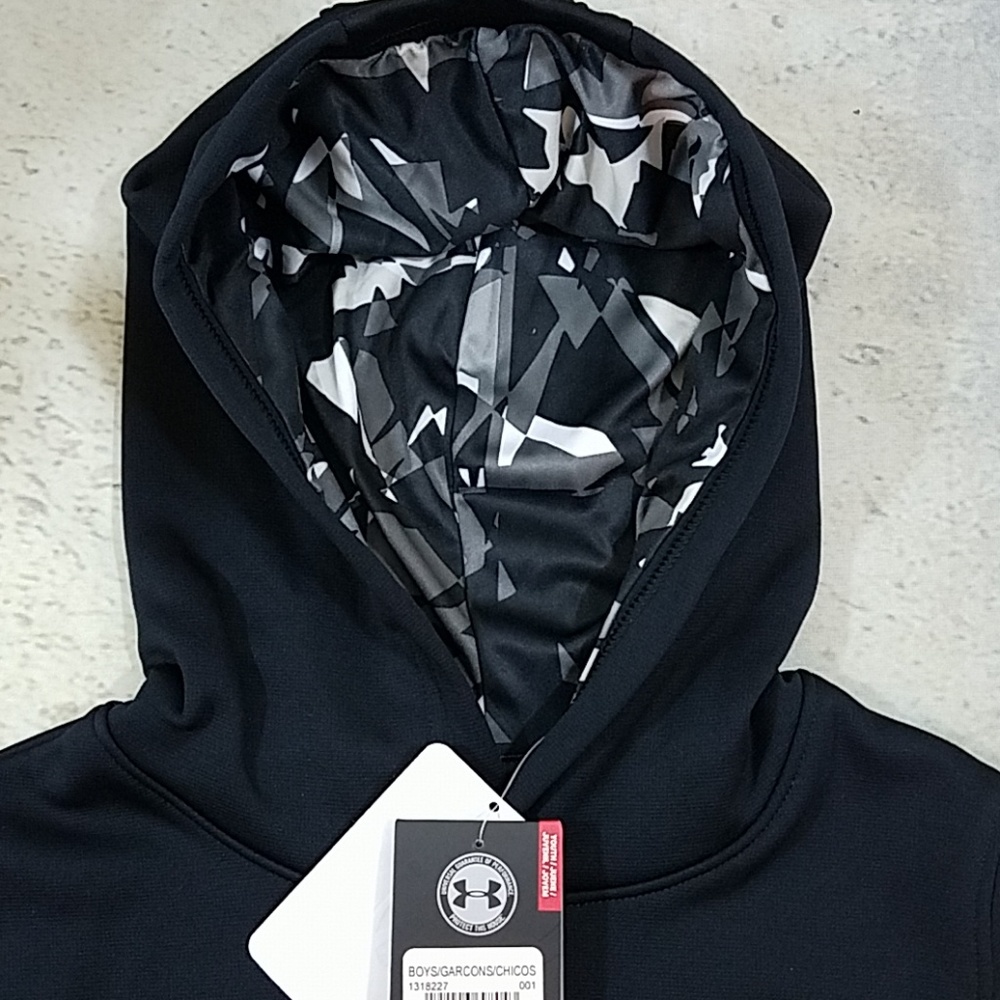 Under Armour Boys Fleece Hoodie - Picture 4 of 8